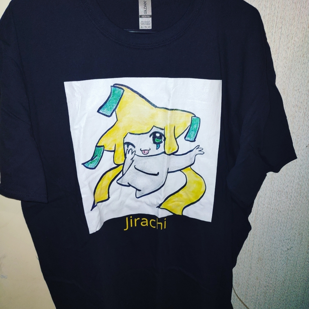 Custom Pokemon Jirachi Shirt